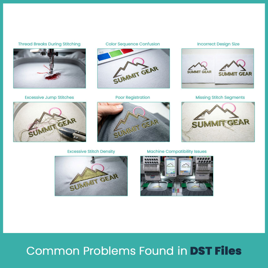 Common Problems Found in DST Files