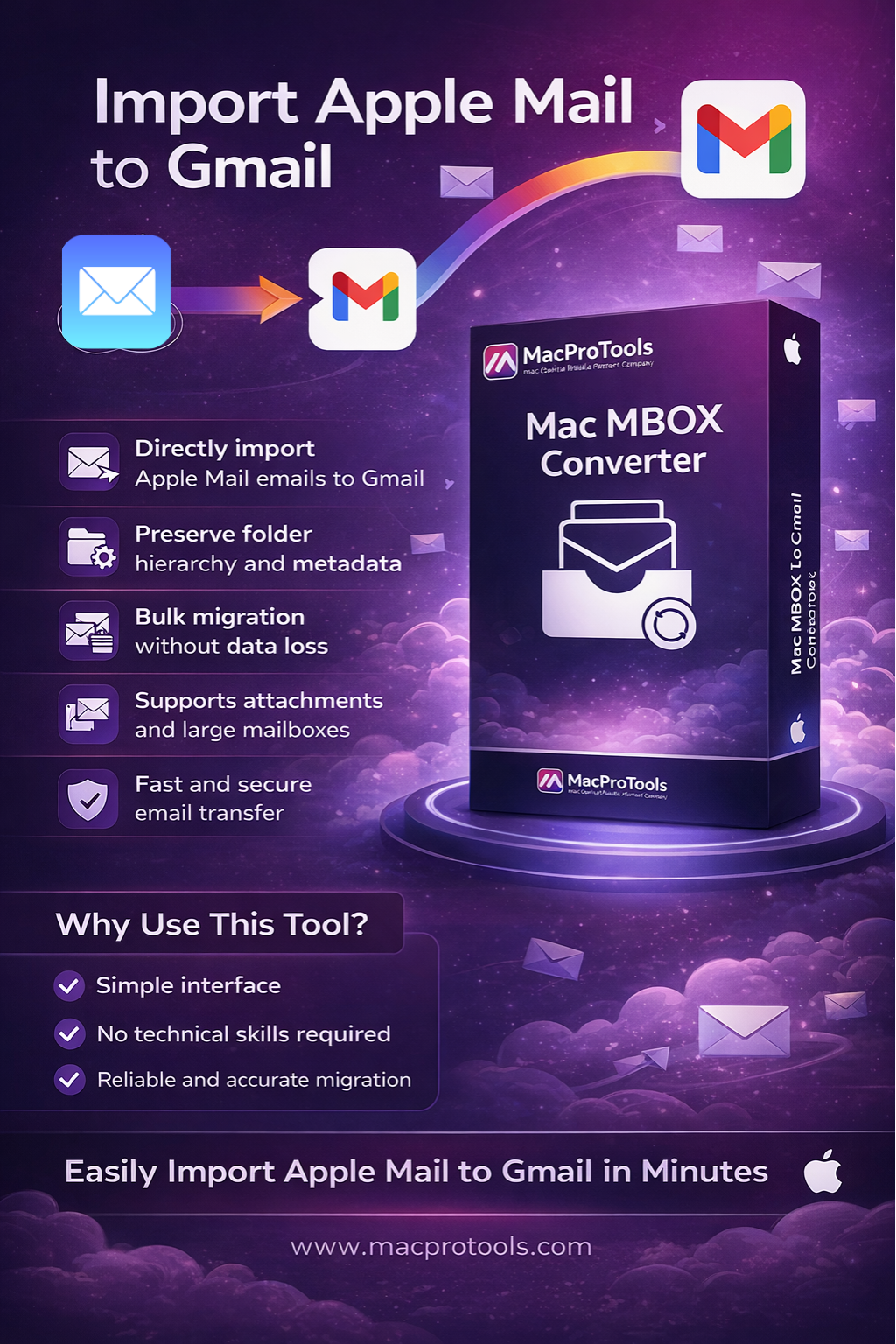 Import Apple Mail to Gmail