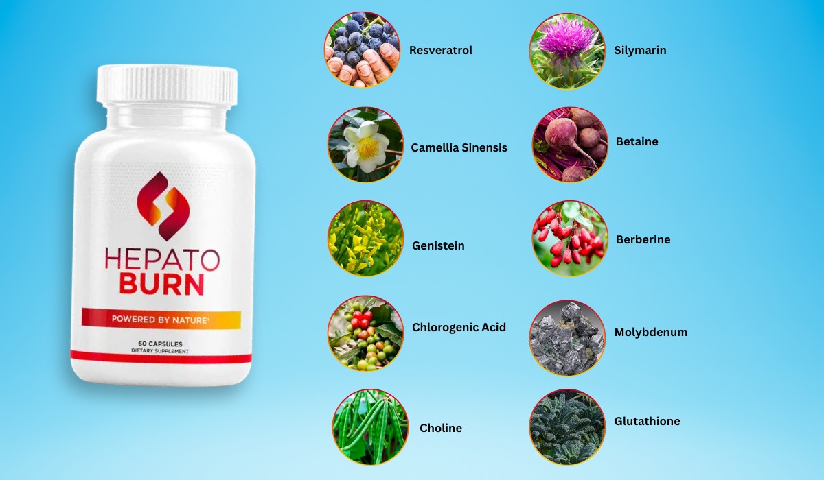 HepatoBurn Supplement Natural ingredients